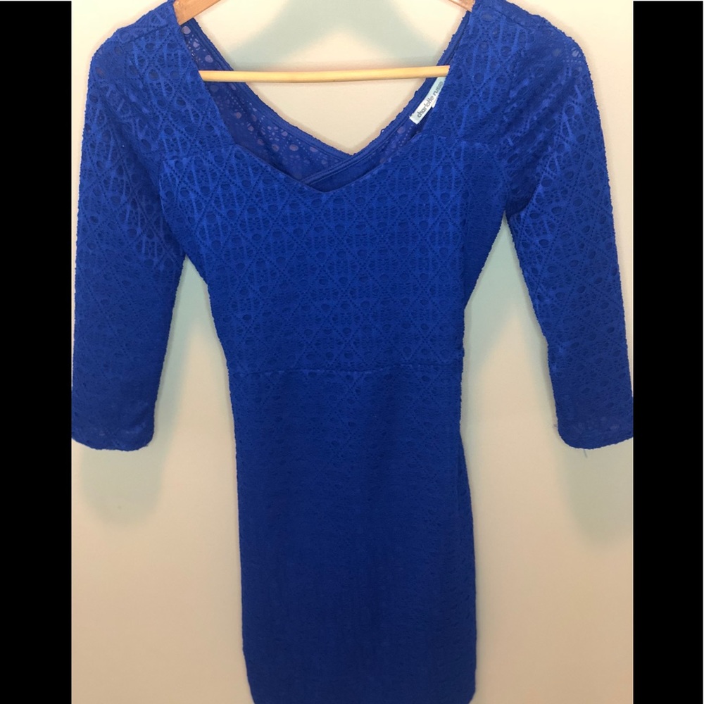 Charlotte Russe royal blue homecoming dress